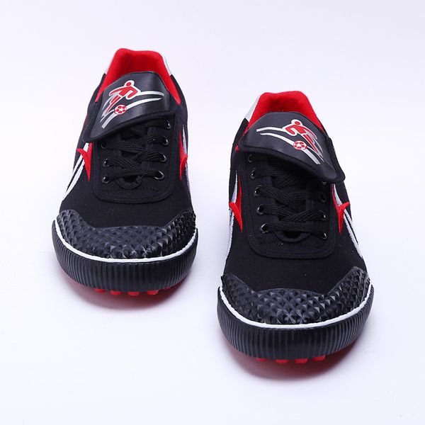 

feiyue-3 embroidered football shoes men and women children canvas shoes rubber sole small broken nail student training shoes martial arts re