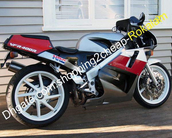 Per Honda Moto Shell Parti VFR400R 88-92 NC30 VFR 400R 400 R Carenatura Moto Kit Aftermarket 1988 1989 1990 1991 1992