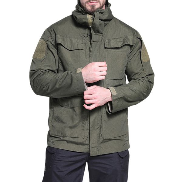 

2019 new solid streetwear jacket men fashion men's windproof warm outdoor sports hooded jacket coat denim vests men corta vento, Black;brown