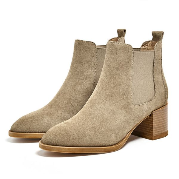 

boots of autumn and winter and short boots of women's shoes, Black