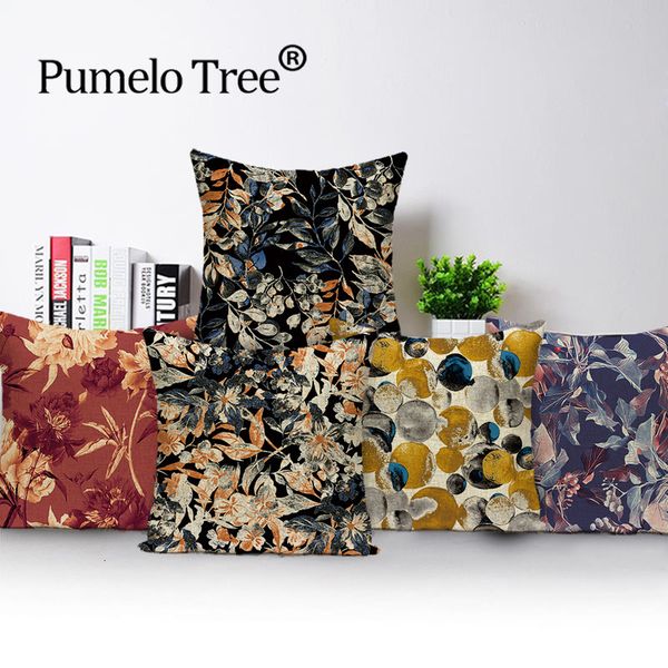 

vintage decorative cushion covers shabby chic throw pillow covers multi colorful tropical cushions pillow case living room cases