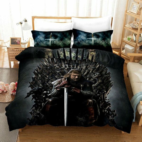 Fish Monster Bedding Set Game Of Thrones Fashionable Duvet Cover