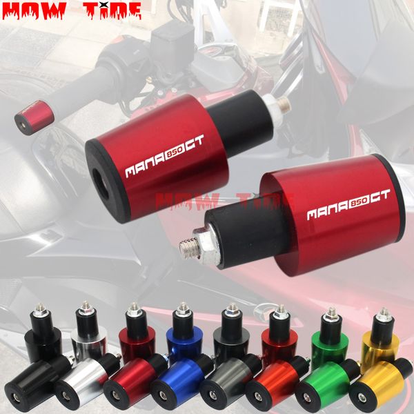 

motorcycle 7/8'' 22mm handlebar grips handle bar cap end plugs for aprilia mana 850 gt 2007-2012 2008 2009 2004
