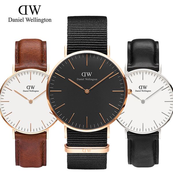 

2018 известный бренд Daniel женщин мужские Веллингтон часы мода нейлон ремешок стиль 4
