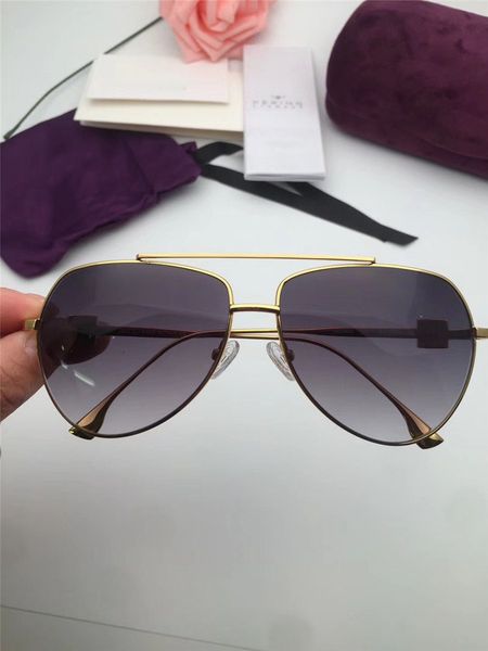 

new fashion designer sunglasses 0466 classic pilot frame simple summer style uv400 lens protection eyewear with box, White;black