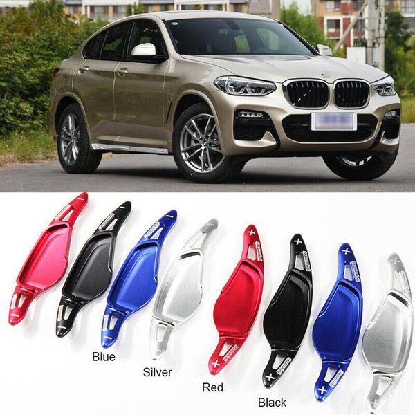 

2pcs car steering wheel shift paddles shifter extension for bmw x4 2018-2019