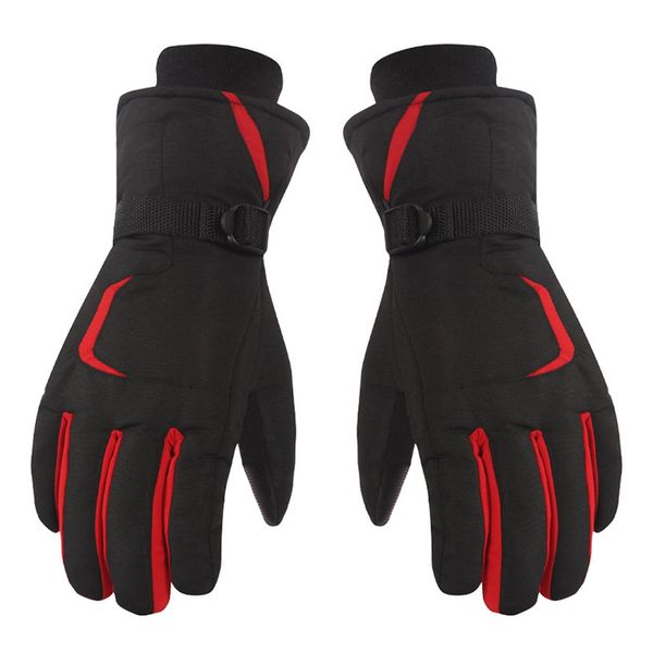 

fashion warm ski gloves winter men and women touch screen thickening cold waterproof windproof outdoor riding cotton gloves