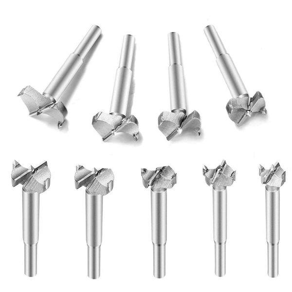 

9pcs drill bit sets 15/18/20/23/25/28/30/32/35mm woodworking hole saw hinge boring hole saw cutter set for wood plastic plywood
