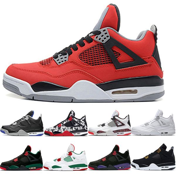 

wholesale 2019 4 4s basketball shoes og bred for 2012 cactus jack blue mens trainer men athletic sports sneakers outdoors size 7-13