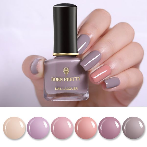 

born pretty holographic pure nail color polish 6ml peel off water-based varnish lacquer red silver glitter nail art polish