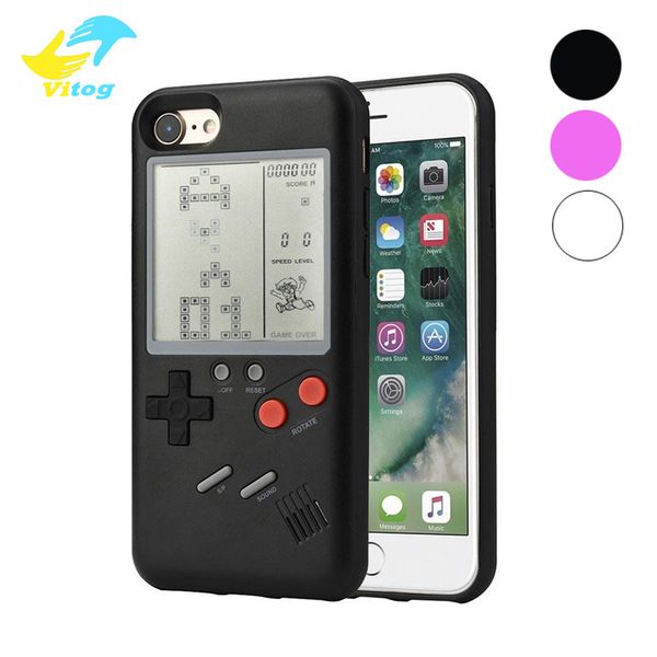 

Tetri game machine phone ca e for iphone 6 7 8 x x max xr ca e cover electronic pc hard hell protection fitted back