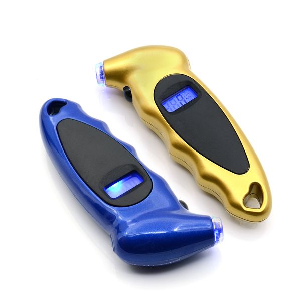 

lcd display digital tyre air pressure gauge meter manometer barometers tester