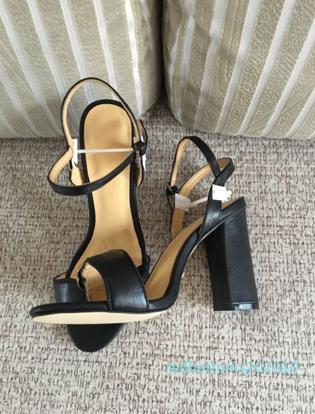 

2019 new arrival women fashion high heels sandals leather soft suede casual black sandal lady outdoor heels big size 42 41 40 green r10