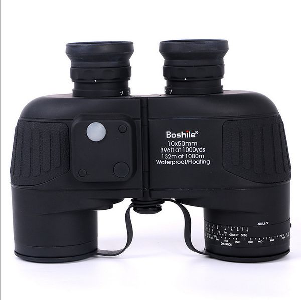 

10 times telescope high magnification hd 10x50 with compass low light night vision outdoor navigation with range