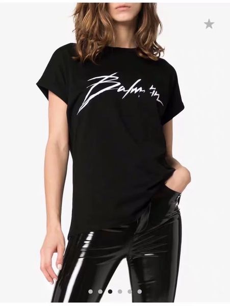 

новые футболки для мужчин и женщин летом с коротким рукавом футболки письмо печать дизайн одежды свободный круглый верх шеи футболку хлопка, White