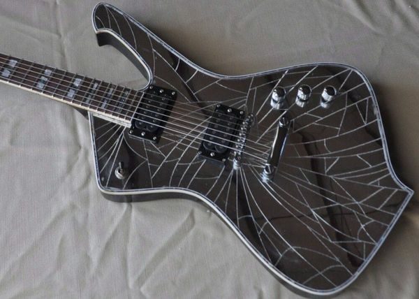 

custom mirror cracks kiss paul stanley electric guitar ing