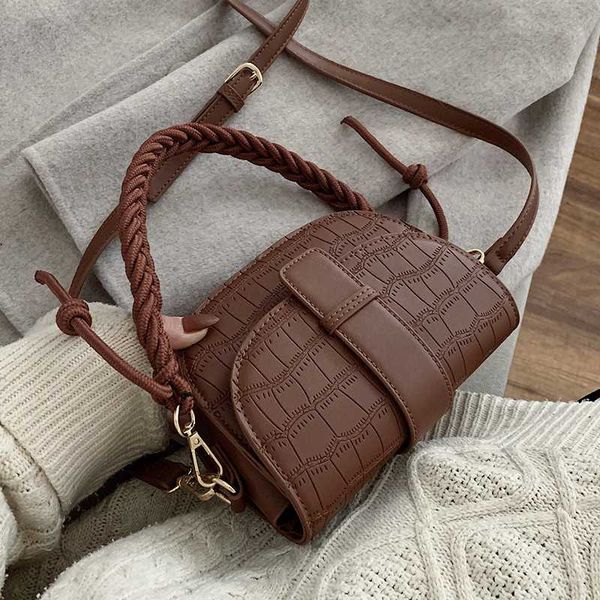

stone pattern leather crossbody bag for women 2020 fashion sac a main female shoulder bag female handbags and purses with handle