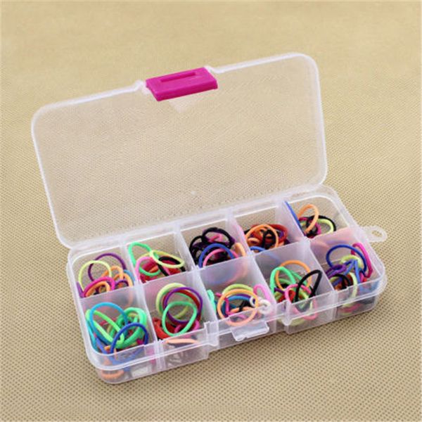 

container plastic box organizer practical adjustable compartment jewelry earring bead screw holder case display case strage box