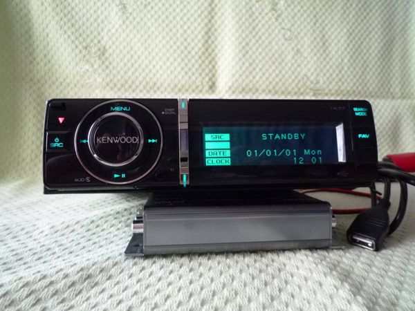 New Kenwood Dpx501bt Double Din Bluetooth Cd Player Aux Hands Free Car Receiver