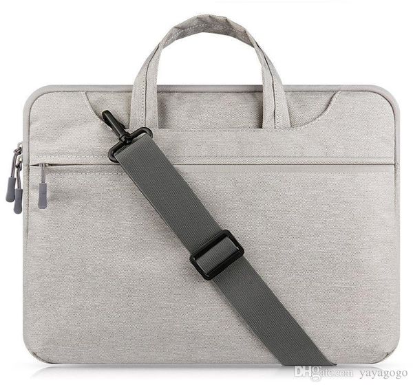 

lapbag sleeve case for macbook air 13 inch 11 pro retina 12 13 15 handle shoulder strap notebook bag 14 15.6'' laptop