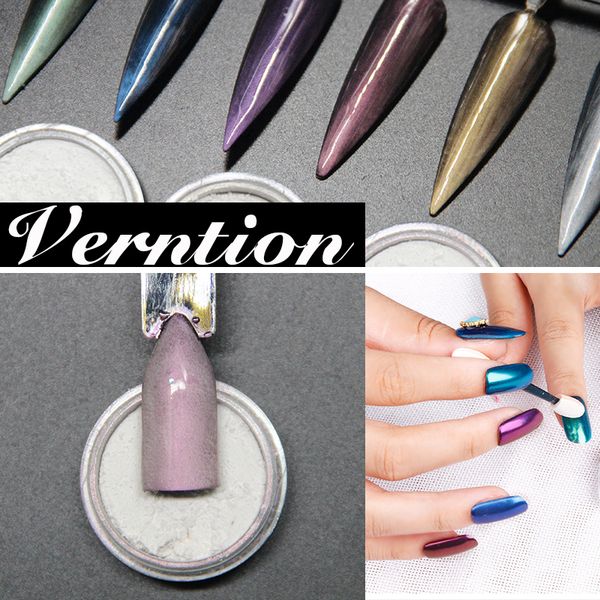 

verntion nail glitter sequins pigment laser shimmer nail art 3d mixed shaped sequins dust diy charm glitter, Silver;gold