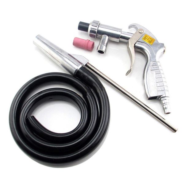 

portable abrasive air sand blasting kit large nozzle anti-rust abrasive sand blasting machine kit industrial sandblaster