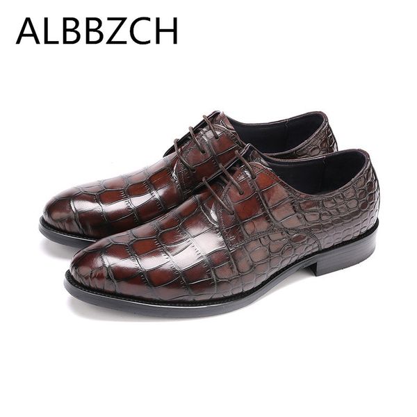 

new genuine leather men shoes derby wedding dress shoes male mens fashion quality cow leather work zapatos plus size 38-45, Black