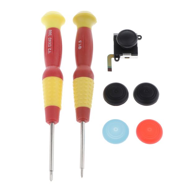 

multicolor gamepad repair part joystick tool set screwdriver game rocker