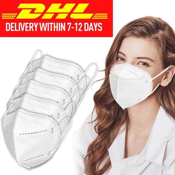 

50pcs kn95 masks fast delivery dhl ffp2 ffp3 dental pm2.5 anti-fog haze dustproof face mask reusable