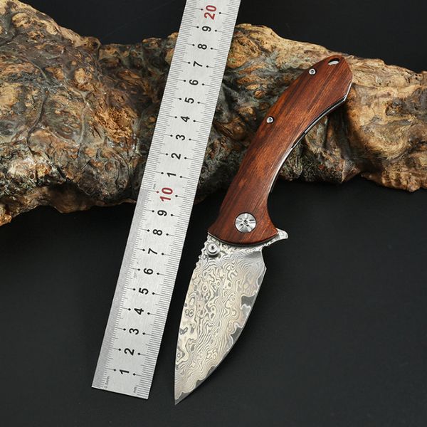 

TIGEND damascus knife blades folding pocket fixed blade knives hunting knife survival EDC utility outdoor tactical knife