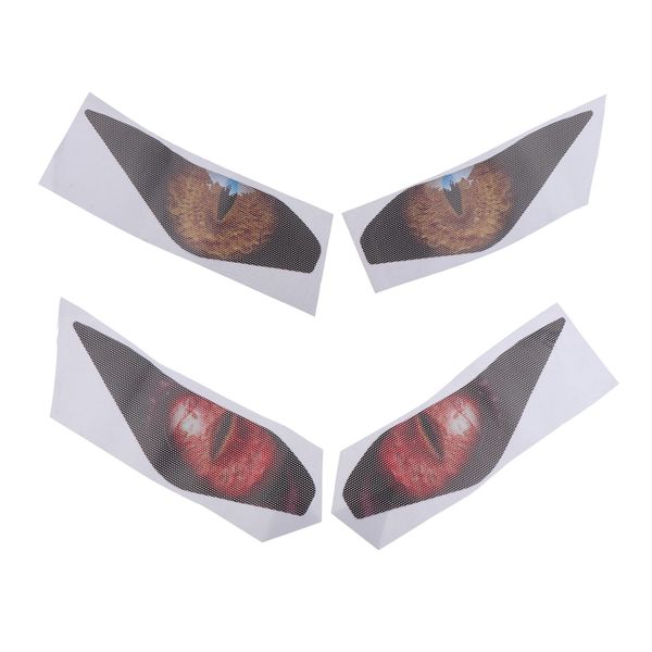 

2pair sport motorcycle accessories eyes headlight sticker for kawasaki new