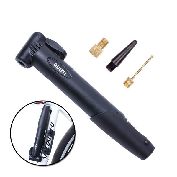 

bike accessories bicycle portable inflator multifunctional manual pump with gas nozzle set