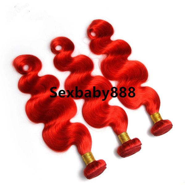 

indian remy hair extensions weaving red color hair weft body wave machine double weft real human hair, Black