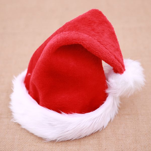 

2019 navida new arrival christmas hats caps santa claus xmas cotton cap christmas gift new year cap merry decoration