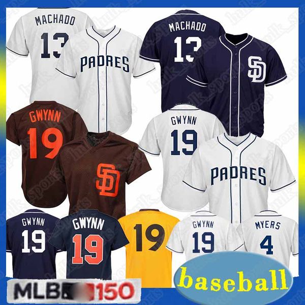

19 Tony Gwynn jersey Padres jerseys 4 Wil Meyers men 2019 new comfortable top quality jerseys
