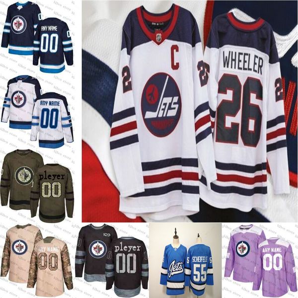 winnipeg jets camo jersey