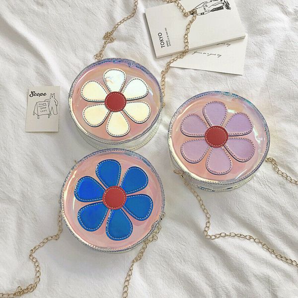 

women's pvc transparent shoulder bag fashion laser jelly canta decals messenger bag mini