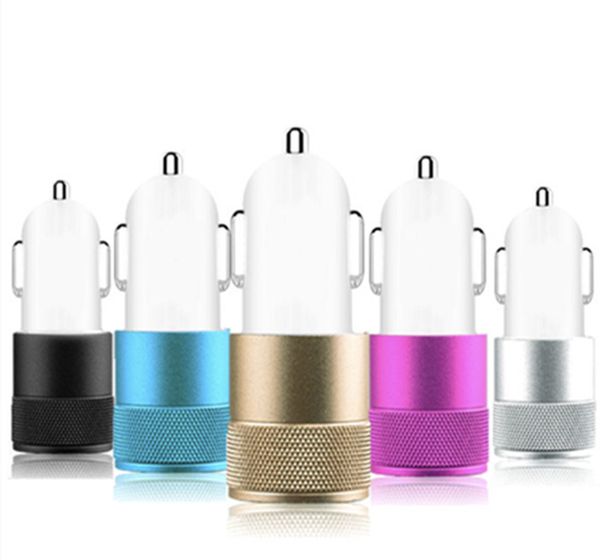 

Metal dual u b port car charger univer al 12 volt 1 2 amp for apple iphone ipad ipod am ung galaxy droid nokia htc