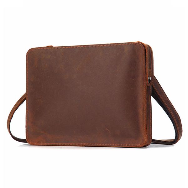 

boleke the new first layer of leather men shoulder bag leather men bag leisure messenger cross section crazy horse skin japa