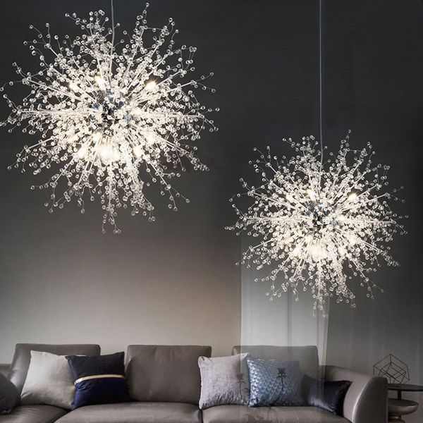 

Led chandelier acrylic light lamp for dinning room living room lampadario moderno lu tre chandelier lighting