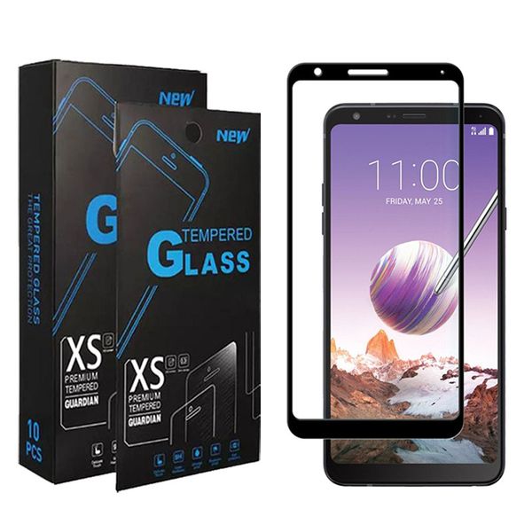 

Полное покрытие из закаленного стекла для LG K40 Stylo5 Stylo 4 Plus Tribute Empire G8 Thinq V35 Q7 + Aristo 3 З
