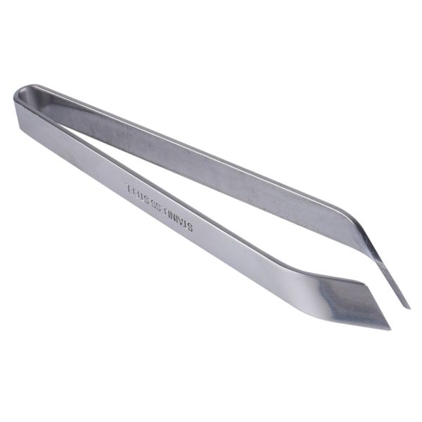 

stainless steel fish bone remover slant tweezer tongs pick-up craft tool bbq tongs fishing knife kitchen gadgets