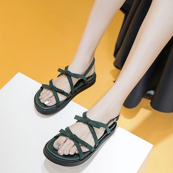 

sandals beach shoes women elegant sandalia feminina bow summer ladies footware peep toe sandalias mujer female zapatos de mujer, Black