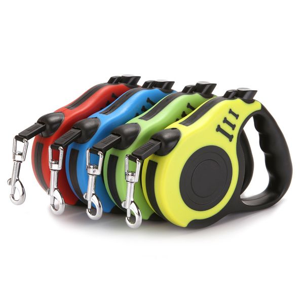 

reflective nylon ribbon retractable dog leash for walking small medium large dogs automatic extendable pet leads traction rope
