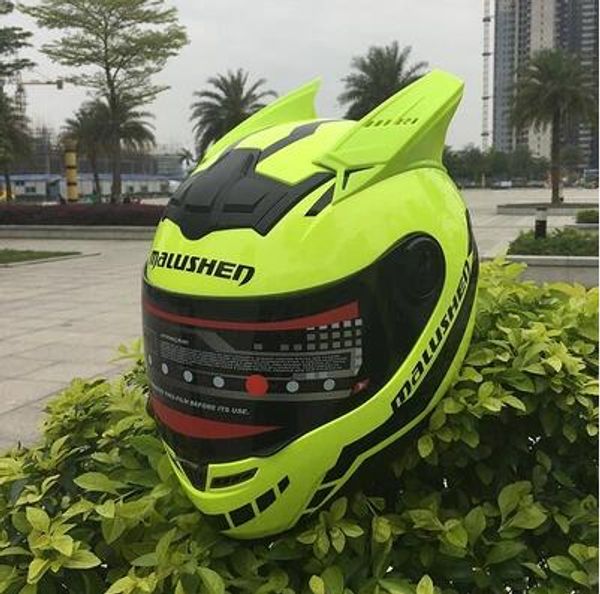 

personality motorcycle helmet full helmet summer four seasons full cover cross country pink men women horn locomotive 01