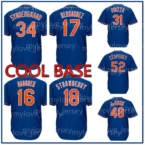 

Mens New York 34 Noah Syndergaard Mets 20 Pete Alonso 52 Yoenis Cespedes 48 Jacob deGrom Keith Hernandez COOL Base Baseball Jerseys