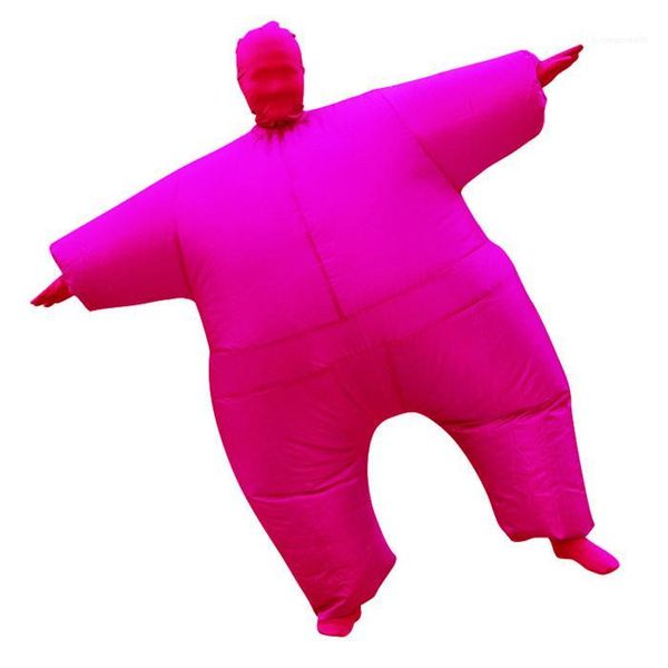 

sumo inflated clothing fashion festival style mascot costumes stage casual apparel solid color designer masked fat, Red;yellow