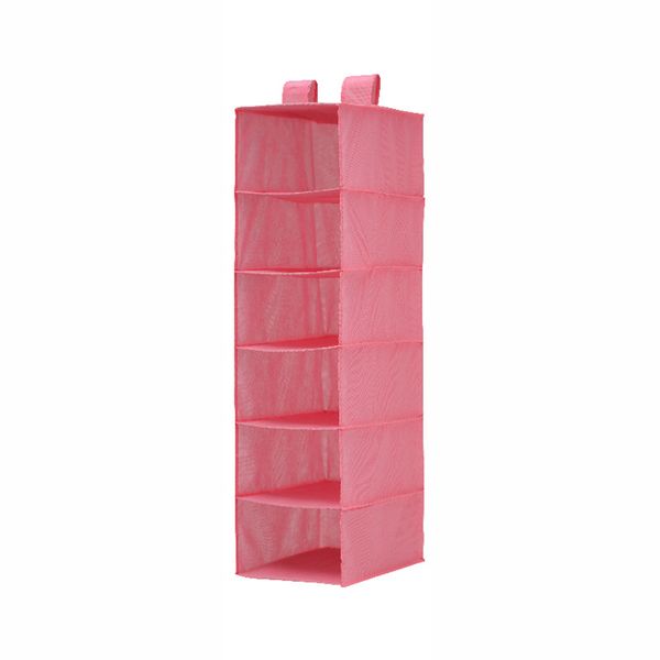 

6-layer wardrobe storage bag drawer box hanging clothes holder rack organizer