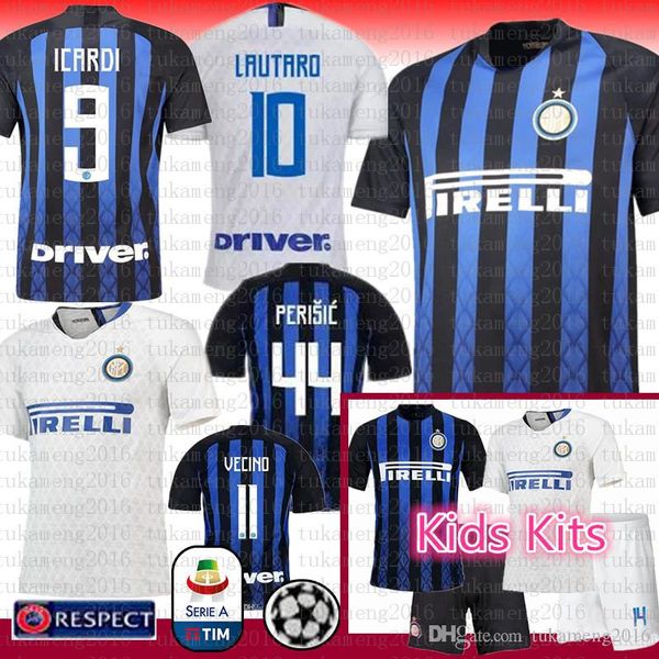 

top Men Kids Kits Inter Soccer Jersey 9 ICARDI 44 PERISIC 7 kONDOGBIA 87 CANDREVA 10 LAUTARO PALACIO VECINO DALBERT SKRINIRR football shirt