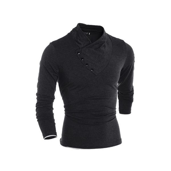 

поло мужчины твердые рубашки поло с длинным рукавом тонкий бренд camisa polo ralp мужчины хлопок поло homme мода хлопок рукав мужчины hombre, White;black